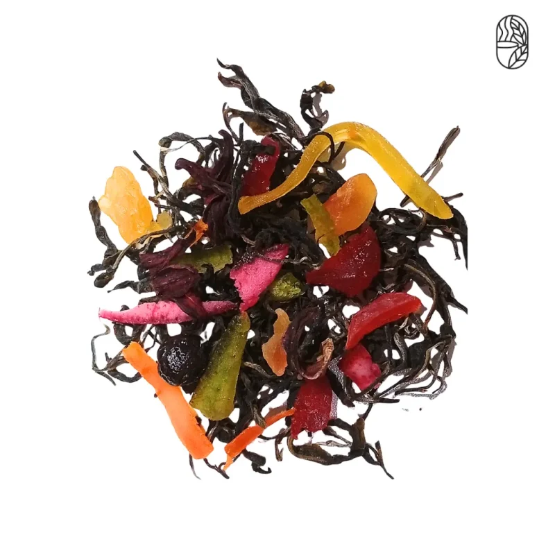 Velvet Dawn – Premium Peach Fruit Tea
