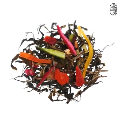Golden Bloom – Premium Mango Fruit Tea