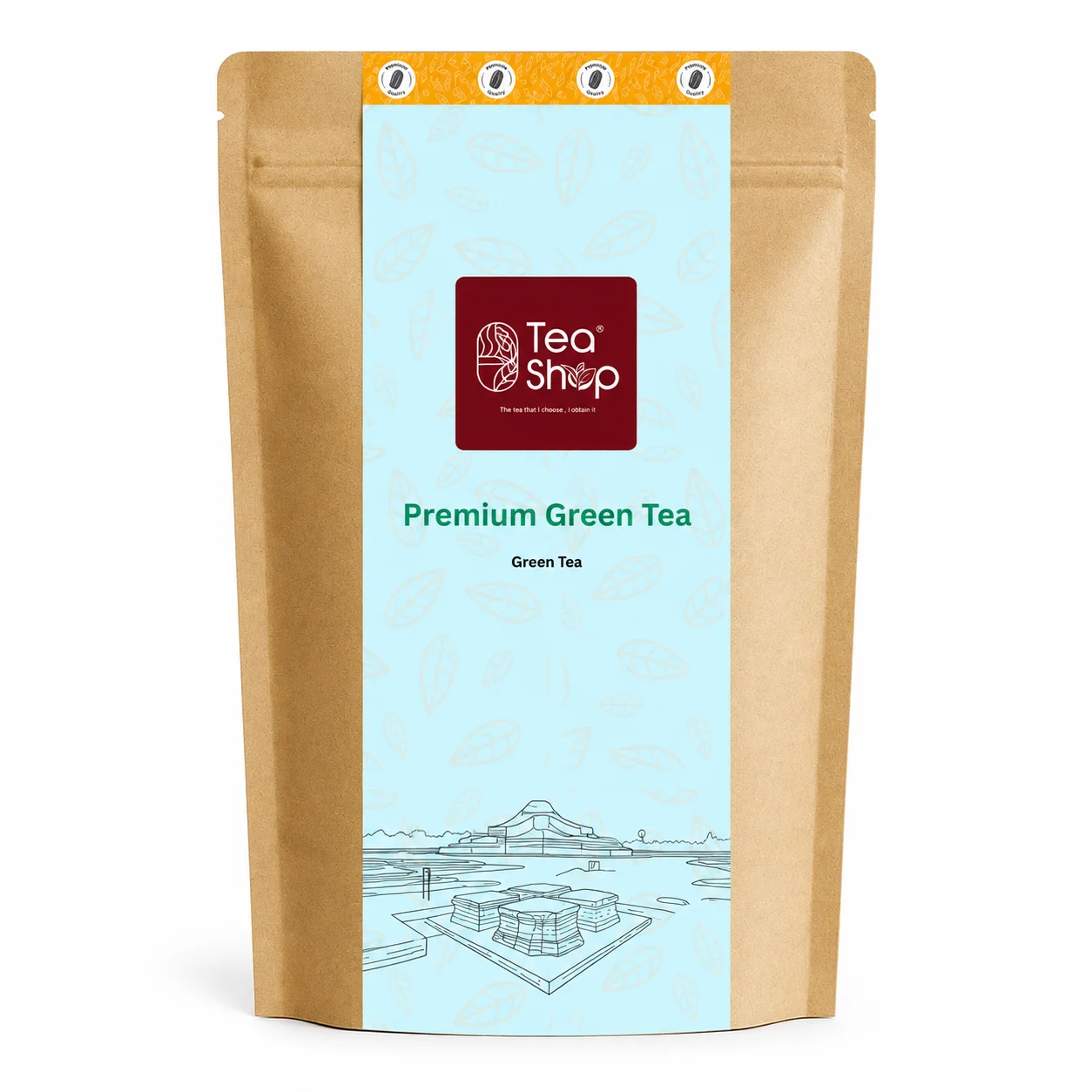 Branded tea pouch for corporate gifting in Bangladesh - Tea Shop BD