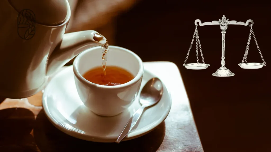 : CTC tea measured for a 200ml cup