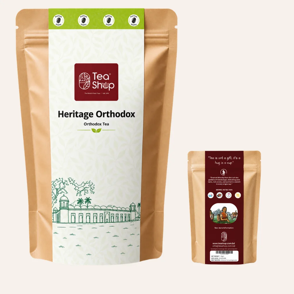 Kraft Stand-Up Tea Pouch - Tea Gift Box in Bangladesh